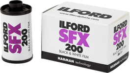 Ilford SFX 200 135-36 Sort/Hvit-effektfilm ASA