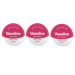 3 x Vaseline Lip Therapy Rosy Lips - Lip Balm 20g