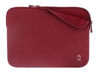 MW Laptop Cover Compatible with Apple Macbook Pro 13 – Laptop Sleeve 13-inch with Soft Padded Memory Foam – Zippered Laptop Protective Case with Anti-Scratch Interior - Shade (Red)