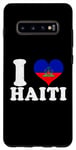 Galaxy S10+ Haiti Flag Day Haitian Revolution Celebration I Love Haiti Case