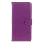 GOGME Leather Case for OPPO Find X3 Neo Case, Retro Style PU/TPU Wallet Folio Case, Collection Premium Folio Cover with [Card Slots] and [Kickstand] for OPPO Find X3 Neo. Purple