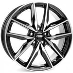 CMS C28 Diamond Black 7.5x18 5/112 ET53.5 B66.5 - Aluminiumfälgar