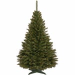 kunstigt juletræ - falsk juletræ - 180 cm - plastfod - grøn