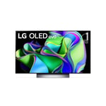 LG OLED evo OLED48C34LA.API TV 121,9 cm (48 ) 4K Ultra HD Smart TV Wifi Argent - Neuf