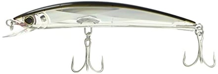 Yo-Zuri Crystal 3D Minnow Magnum Lure, Silver Black, 6-1/2-Inch