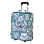 Disney Lilo et Stitch Aloha-Valise Cabine Pliable, Bleu