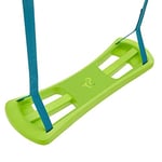 TP Toys, Green TP929 3 In 1 Swing Seat, 3 Swings In 1, 3 Modes Of Use - Sit, Stand And Trapeze Mode. Robust Plastic With Grip Surface Finish. UV Resistant Webbing, Seat Attachment Frame 3 Years+