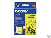 CARTOUCHE BROTHER JAUNE 100% NEUVE LC-1000 LC1000