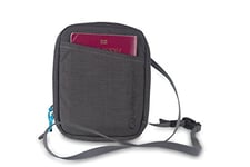 Lifeventure RFID Protected Travel Neck Pouch, Grey