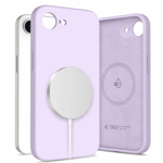 Tech-Protect iPhone 16e Mobilskal Magsafe Liquid Silikon - Mauve