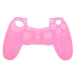 OSTENT Protective Silicone Gel Soft Case Cover Pouch Sleeve Compatible for Sony PS4 Controller - Color Pink