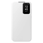 Samsung Galaxy A55 5G Plånboksfodral Smart View - Vit - TheMobileStore Galaxy A55 5G tillbehör