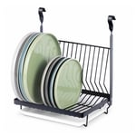 Hanging Dish Rack with Integrated Drain Tray