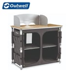 Outwell Padres XL Kitchen Stand Unit With Bamboo Table Top Camping 2024 MODEL
