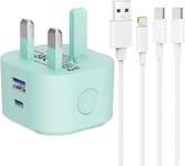 ZIPENDAR Apple iPad Fast Charger Plug & Cable,USB & Type C Fast Charging with T