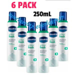Vaseline Active Fresh  sensitive 48h Protection Anti Perspirant Deodrant[6X250ML