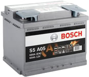 Bosch AGM Start-Stop S5A 005 60Ah - Bilbatteri / Startbatteri - VW - Toyota - Skoda - Audi - Renault - Mercedes - Kia - Peugeot