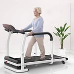 Ouumeis Treadmill 2.0HP Motor 0.5-6Km/H Foldable Motorised Rehabilitation Treadmills Indoor Limb Recovery Training Fitness Exercise Equipment Household Elderly Multifunctional Walking Machine