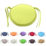 Comfortable Indoor Garden Patio Home Office Round Chair Seat Pad Yellow