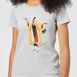 Disney 101 Dalmations Cruella De Vil Women's T-Shirt - Grey - M