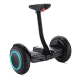 QINGMM Hoverboard,Smart Electric Self Balancing Scooter,with Bluetooth Speaker And LED Lights, Leg Control And Hand Control,for Adult And Kids,Black,Leg control