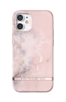 RICHMOND & FINCH Designed for iPhone 12 Mini Case, 5.4 Inches, Pink Marble Case, Shockproof, Fully Protective Phone Cover