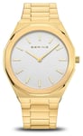 Bering 19641-730 Men's Classic (41mm) Silver Dial / Gold- Watch