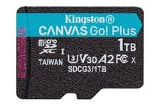 Kingston Canvas Go! Plus - flash-minneskort - 1 TB - mikroSDXC UHS-I