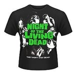 PLAN 9 - NIGHT OF TH - NIGHT OF THE LIVING DEAD - Size M - New T Shir - J1398z