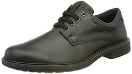 ECCO Men's Turn Plain Toe Oxford Shoe, Black, 7 UK