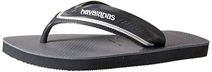 Havaianas, Men's, New Hybrid Free, Flip Flop, New Graphite/Steel Grey, 6/7 UK