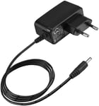 Power Adapter Charger Ac/dc Eu Plug For Keyboard Yamaha Psr175