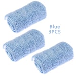 1/3pcs Mop Replacement Pads Heads Cleaning Cloth Blue 3pcs