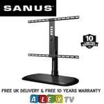 SANUS FTVS1 Universal Swivel TV Stand For 32" to 65" inch TVs Super Strong Base