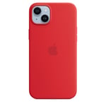Apple Coque en Silicone avec MagSafe pour iPhone 14 Plus - (Product) Red ​​​​​​​