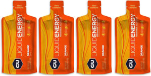 GU Energy Liquid Gels - 4 X 60G Gel Taster Pack - Sports Energy Gels for Running