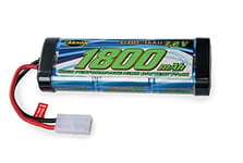 Carson 500608221 7.2V / 1800mAh NiMH Race Battery TAM - Rechargeable, avec Prise Tamiya, Pack Batterie pour Voiture RC, Batterie de Rechange pour véhicule télécommandé, Haute qualité, modélisme