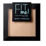 Fit Me Matte Poreless Pressed Powder kompakt ansiktspuder 120 Classic Ivory 9g