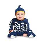 Kostume til børn Skelet (2 Dele) 0-6 måneder