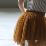 Konges Sløjd ballerina skirt – dark honey - 3-4år