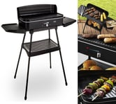 2in1 Electric BBQ Barbecue Grill Non-Stick Indoor Outdoor Tabletop Garden 2200W