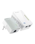 TP-Link TL-WPA4220 KIT Adaptateur réseau CPL 300 Mbit/s Ethernet/LAN Wifi Blanc 1 pièce(s) TP-LINK