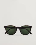 Tom Ford Lewis FT1097 Sunglasses Dark Havana/Green