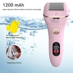 The New Electric Foot File Callus Remover,PEFOOK Waterproof Rechargeable Remover