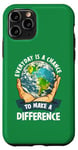 iPhone 11 Pro Everyday is a Chance to Make a Difference | Nature Earth Day Case