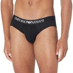 Emporio Armani Men's Stretch Cotton Brief???????? ?? ? ??? briefs underwear, Black, M UK
