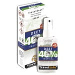 TravelSafe TravelDEET Spray 40%, 60 ml.
