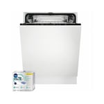Electrolux - Lave-vaisselle tout intégrable encastrable 44dB 13 couverts 60cm AirDry - Noir