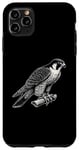 iPhone 11 Pro Max Peregrine Falcon Bird Graphic Artwork Design Case