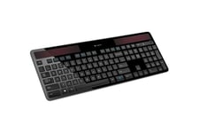 Logitech Wireless Solar K750 - tastatur - schweizisk Indgangsudstyr